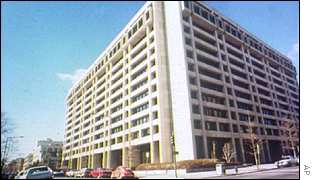 IMF Building in Washington